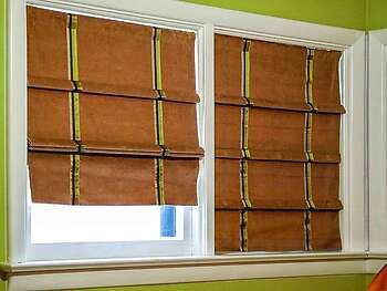 No Strings Roman Blinds